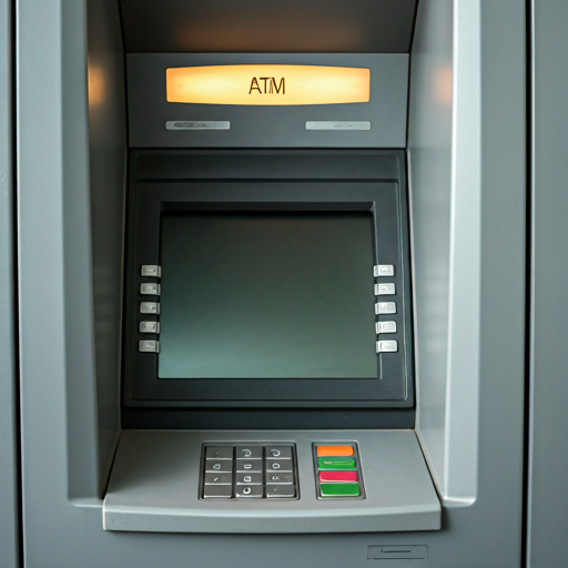 Банкомат ночью — снятие наличных за границей