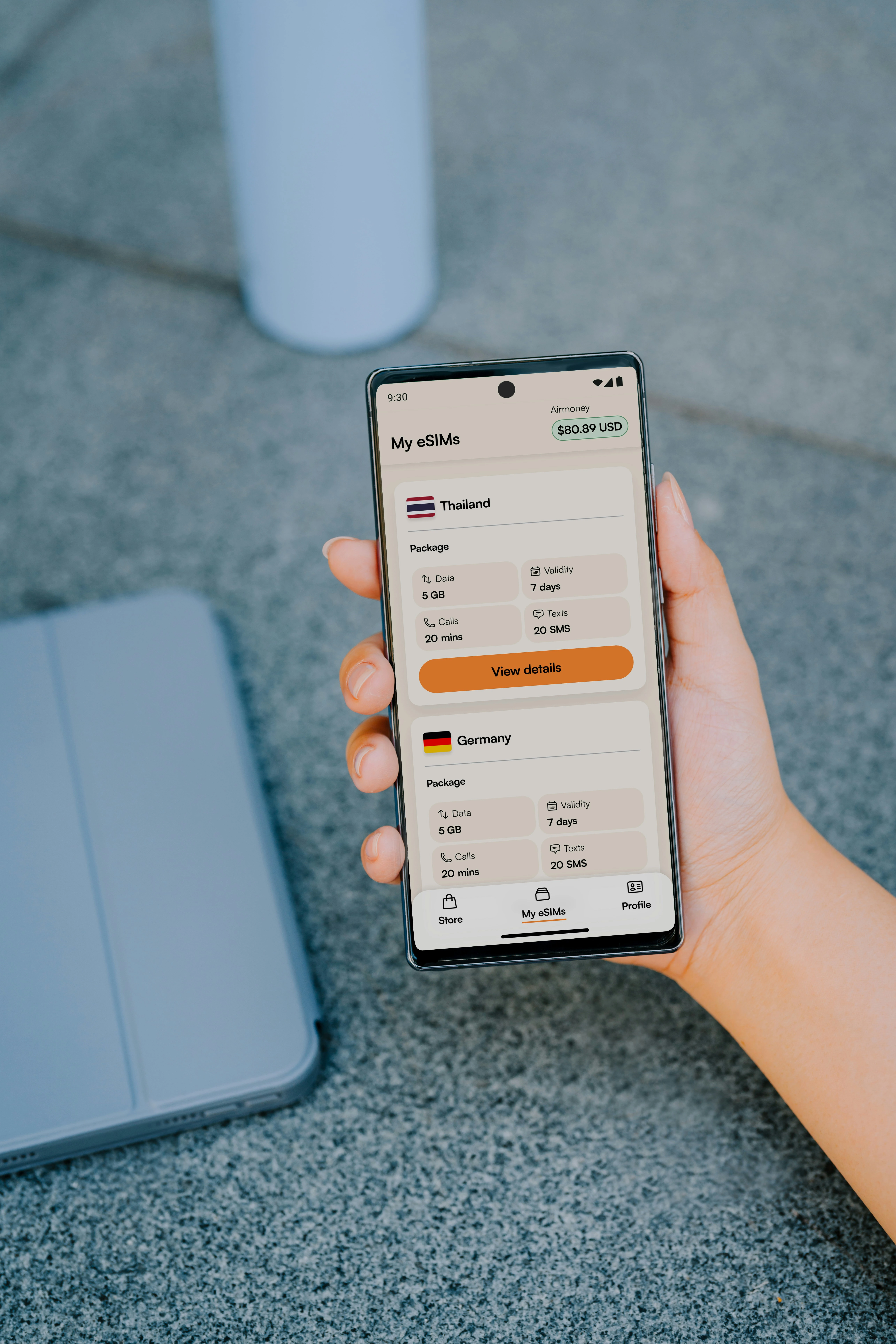 Настройка eSIM на смартфоне